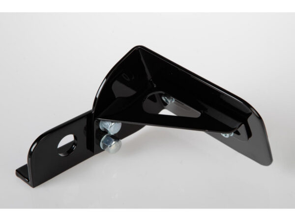 Short Side Mount License Plate Bracket Black Gloss