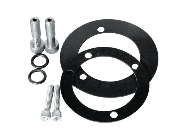 Breather Bracket Black Wrinkled