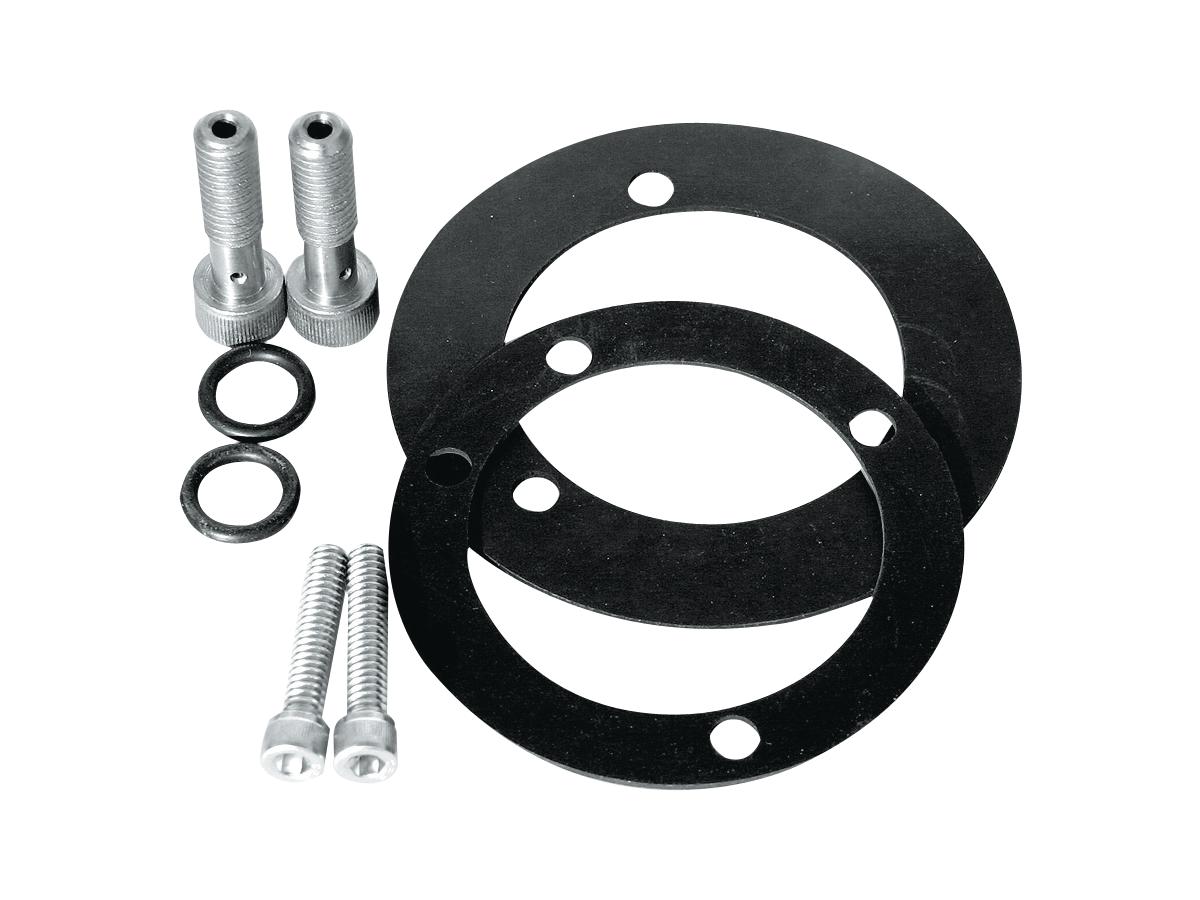 Breather Bracket Black Wrinkled