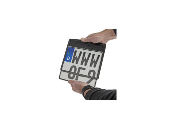 Inside License Plate Base Plate German Size 200x240mm Aluminium Polished — изображение 2