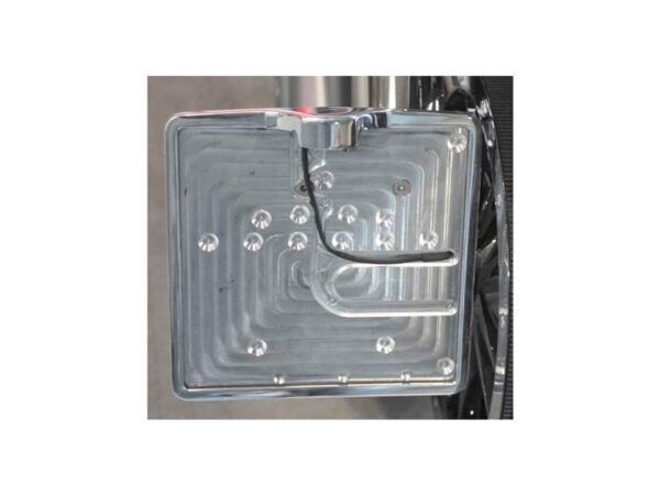 Inside License Plate Base Plate German Size 200x240mm Aluminium Polished — изображение 4