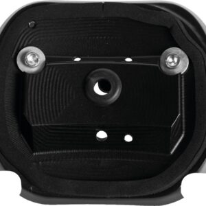 Mid-Mount License Plate Base Plate Adapter Black