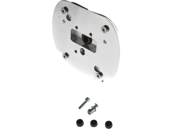 Mid-Mount License Plate Base Plate Adapter Black — изображение 2