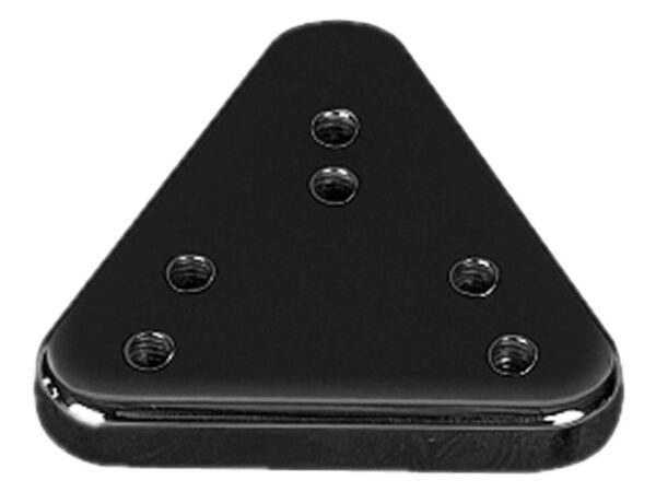 Mid-Mount License Plate Base Plate Adapter Black — изображение 2