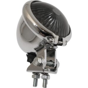 Bates Style LED Taillight Chrome LED