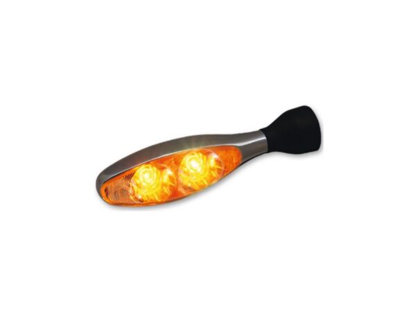 Micro 1000 Extreme LED Turn Signal Chrome Clear LED