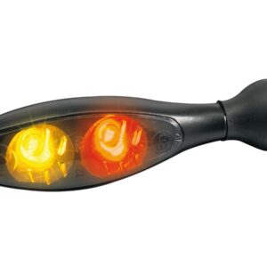 Micro 1000 DF Dark LED Turn Signal/Taillight/Brake Light Black Smoke LED