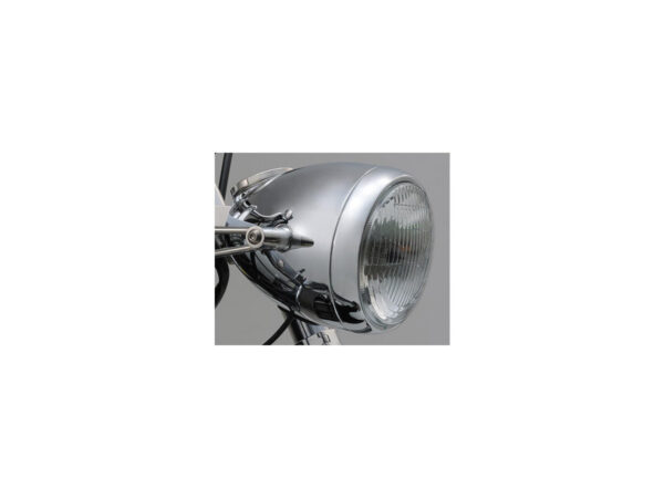 Vintage 5 3/4" Headlight Chrome H4 — изображение 2