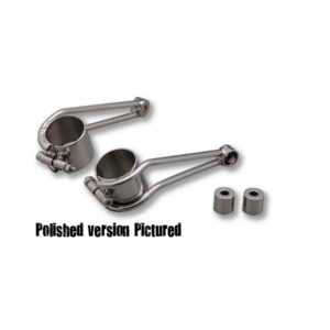 Vintage Headlight Bracket For 39mm fork tubes Black