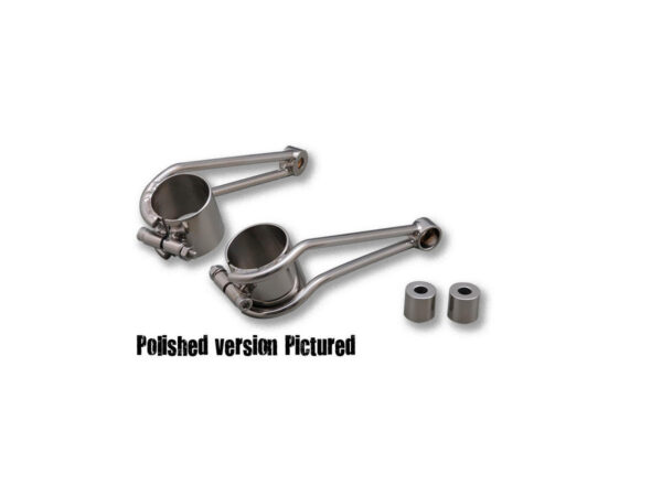 Vintage Headlight Bracket For 39mm fork tubes Black