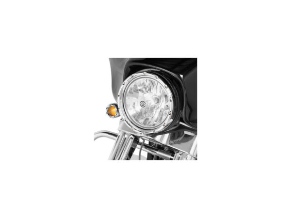 Fire Ring Headlight Bezel Chrome