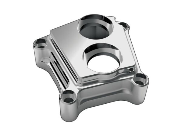 10-Gauge Lifter Block Covers Chrome