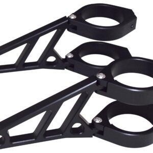 CNC Headlight Bracket Black