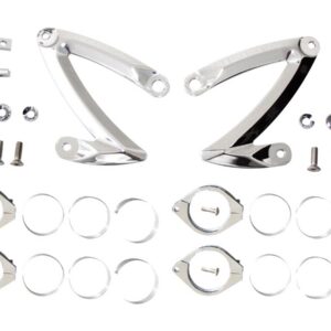 Z-Style Headlight Bracket Chrome