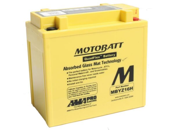 Quadflex AGM Battery AGM, 240 A, 16.5 Ah