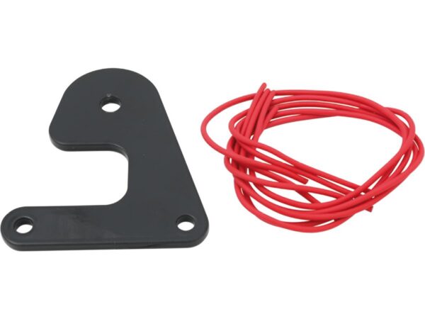 Engine coil mount bracket Glossy black Ignition Coil And Horn Cylinder Bracket Gloss Black Powder Coated