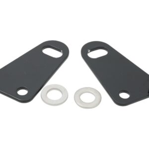 Lower Shock Bolt Turn Signal Bracket Black Gloss