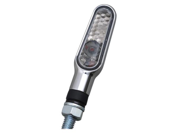 D-Light LED Turn Signal Chrome Smoke LED