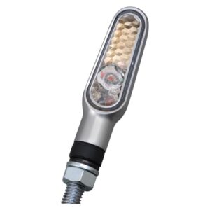 D-Light LED Turn Signal Aluminium Satin Clear LED