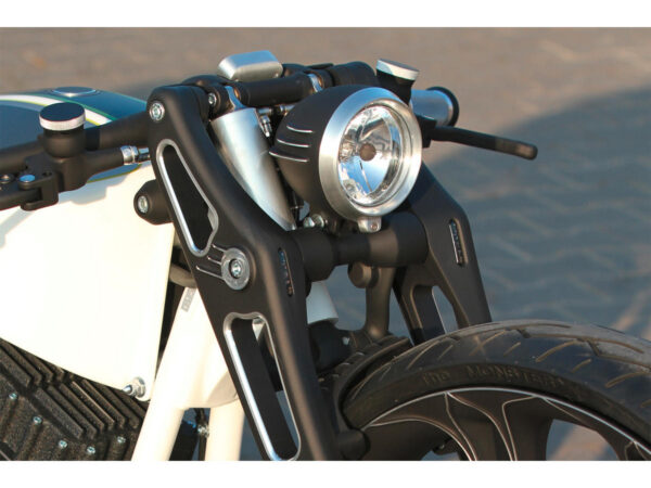 Unbreakable 4" Headlight Aluminum Bezel Bi-Color Anodized H4 — изображение 2