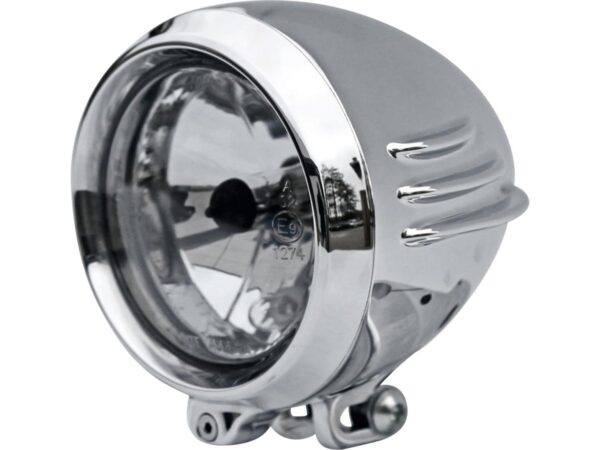Unbreakable 4" Headlight Aluminium Polished H4