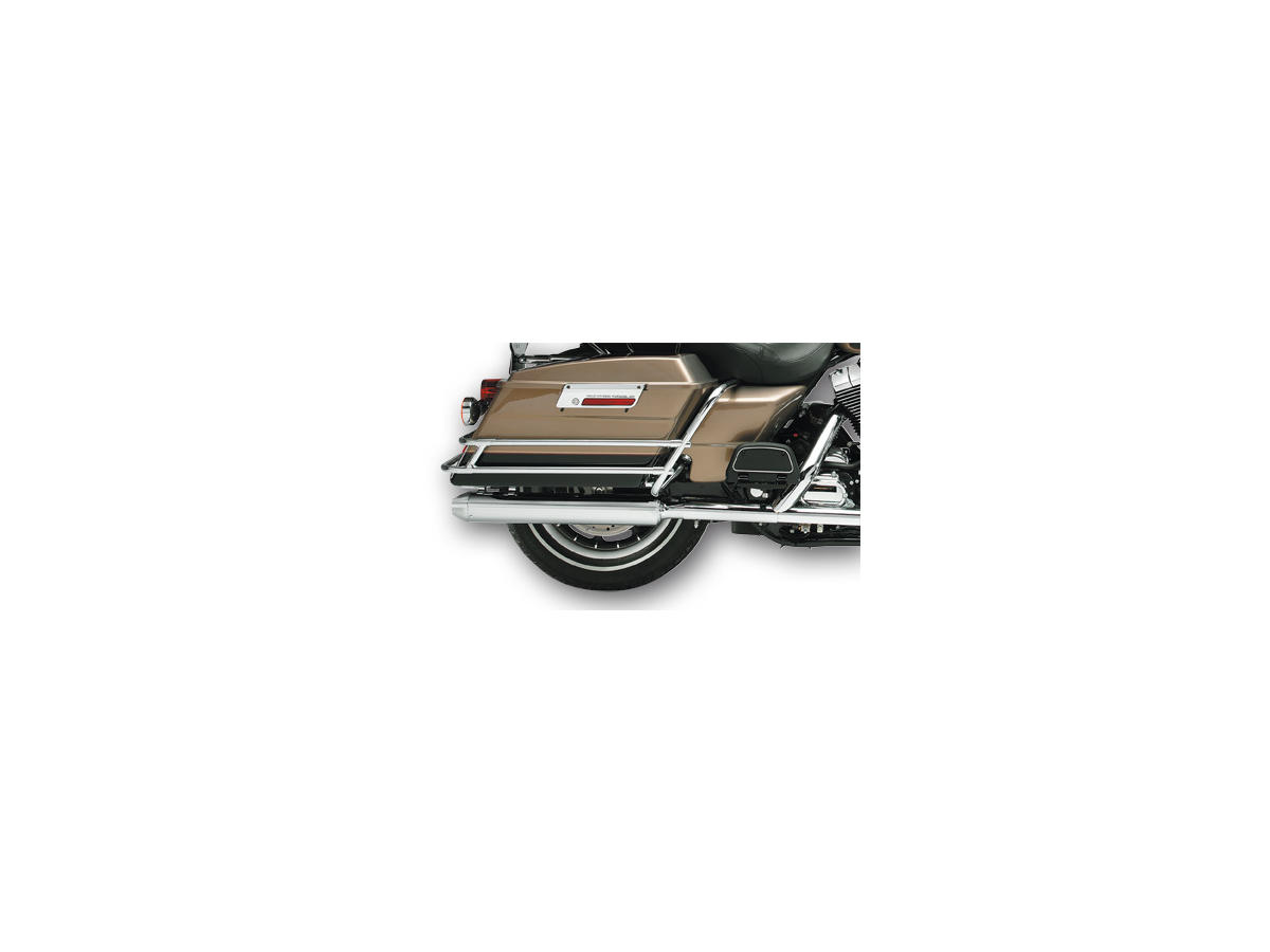 Slip-On Mufflers for Touring and Heritage Springer Models Chrome