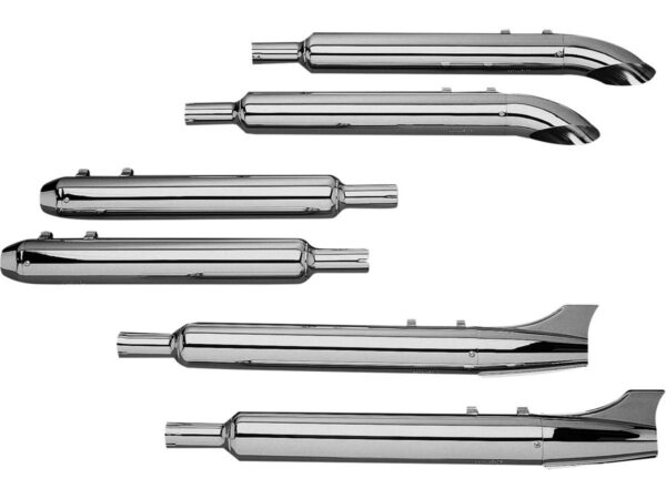 Slip-On Mufflers for Touring and Heritage Springer Models Chrome — изображение 2