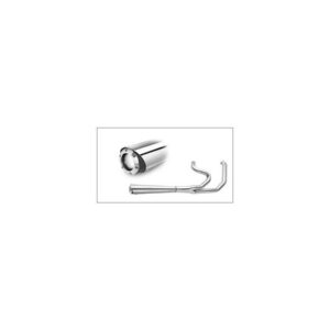 2:1 SuperMegs Exhaust Chrome 4"