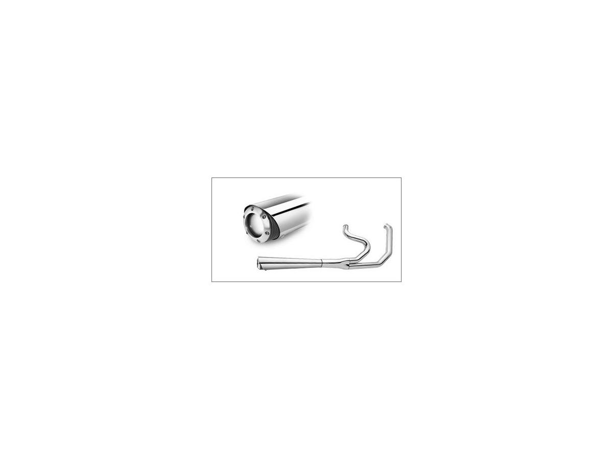 2:1 SuperMegs Exhaust Chrome 4"