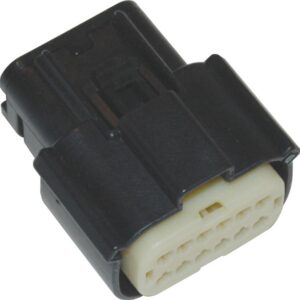 Molex MX-150 Connectors 12-Position Female Black