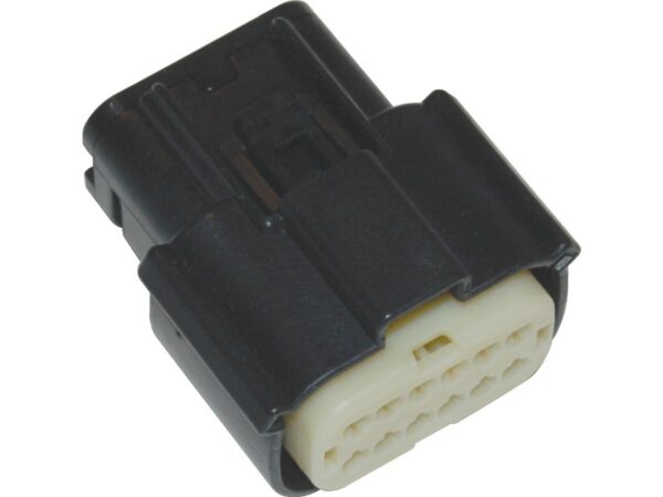Molex MX-150 Connectors 12-Position Female Black