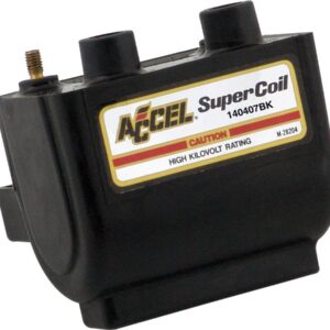 Super Ignition Coil Black 2,3 Ohm Dual Fire