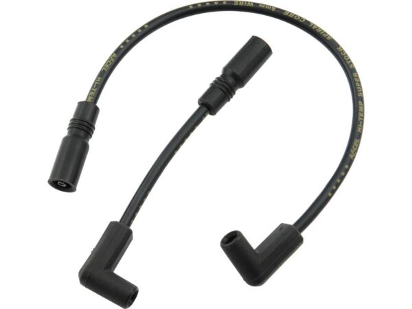 8 mm Custom Spark Plug Wires Black