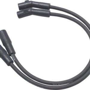 Triple Silicone Spark Plug Wire Set Black