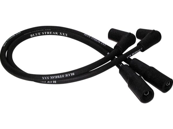Triple Silicone Spark Plug Wire Set Black