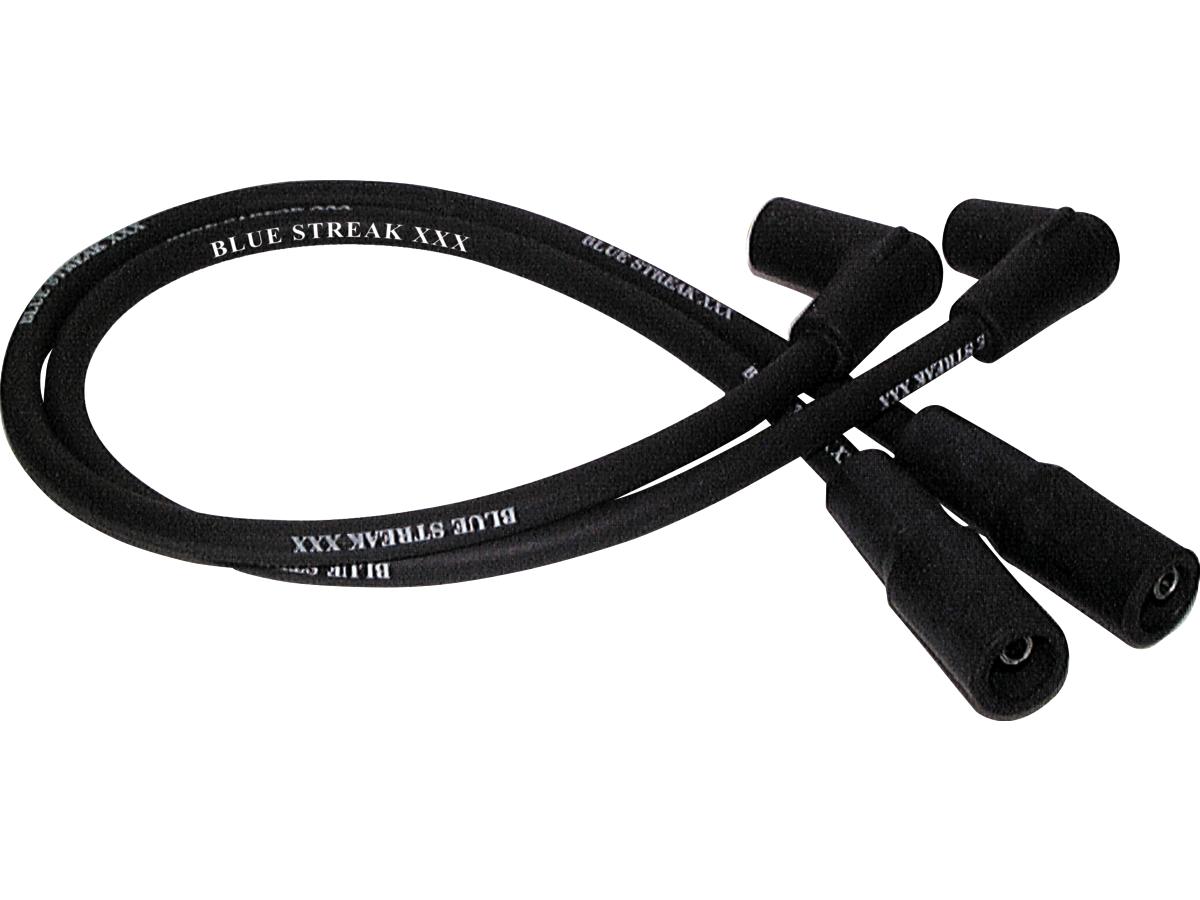Triple Silicone Spark Plug Wire Set Black