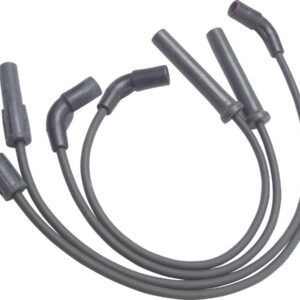 Triple Silicone Spark Plug Wire Set Black