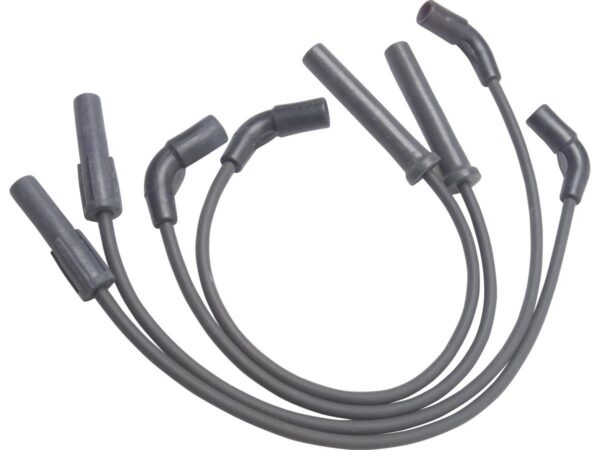 Triple Silicone Spark Plug Wire Set Black