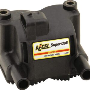 Super Coil Ignition Coil Black 5 Ohm Single Fire