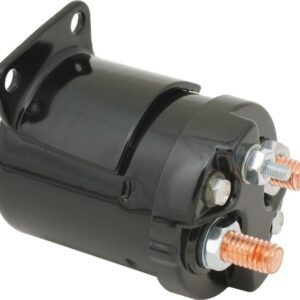 Starter Solenoid Black Starter Solenoid (Single Bracket) Single Bracket