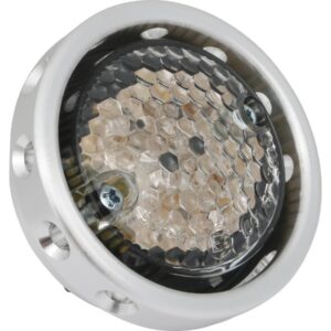 Retro Drilled LED Taillight without Bracket Aluminum Black LED