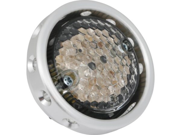 Retro Drilled LED Taillight without Bracket Aluminum Black LED