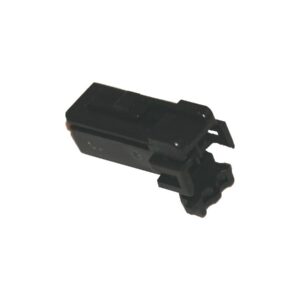 AMP Multilock Connector Housing 2-Wire Plug Black