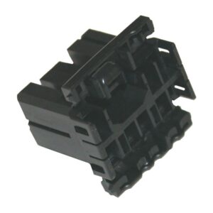 AMP Multilock Connector Housing 8-Wire Plug Black