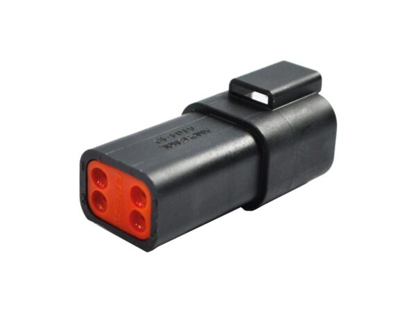 Deutsch OEM DT Series Connector Housings 4 Wire Female Black