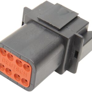 Deutsch OEM DT Series Connector Housings 8 Wire Female Black