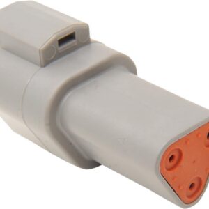 Deutsch OEM DT Series Connector Housings 3 Wire Female Gray