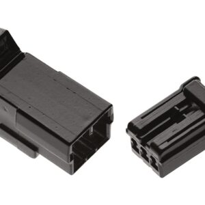 AMP Multilock Connector Housing 3-Wire Cap Black