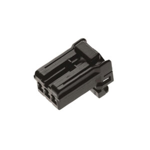 AMP Multilock Connector Housing 3-Wire Plug Black