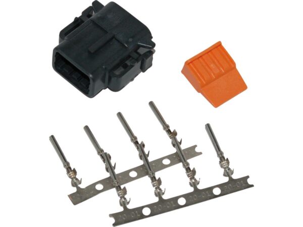Connector Deutsch DTM 8-Position Black Female Black